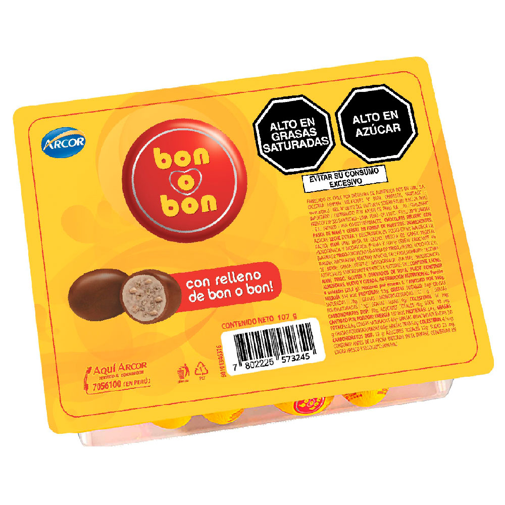 Huevo de Pascua BON O BON Bandeja 126g