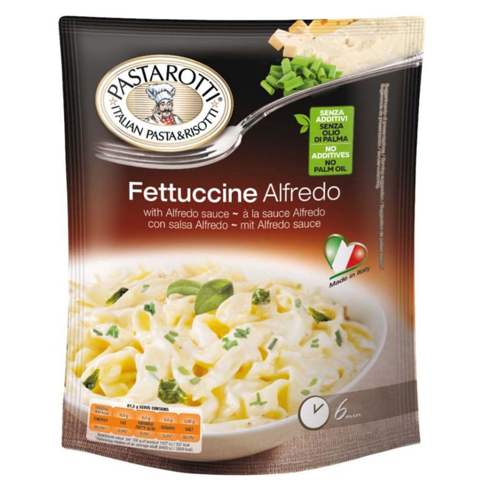 Fettucine al Alfredo PASTAROTTI Bolsa 175g