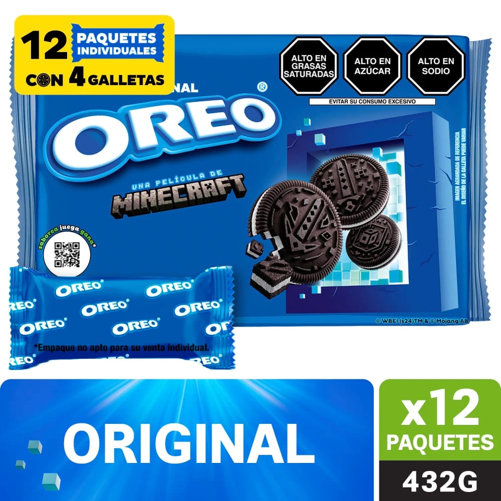 Galleta OREO Twelve Paquete 12un