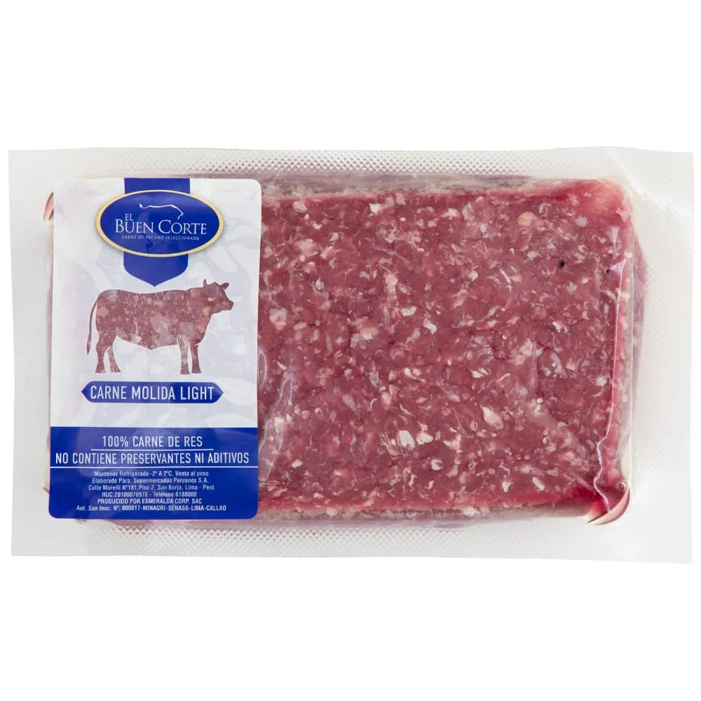 Carne Molida Light EL BUEN CORTE x kg