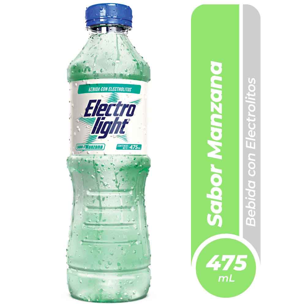 Bebida Rehidratante ELECTROLIGHT Manzana Botella 475ml