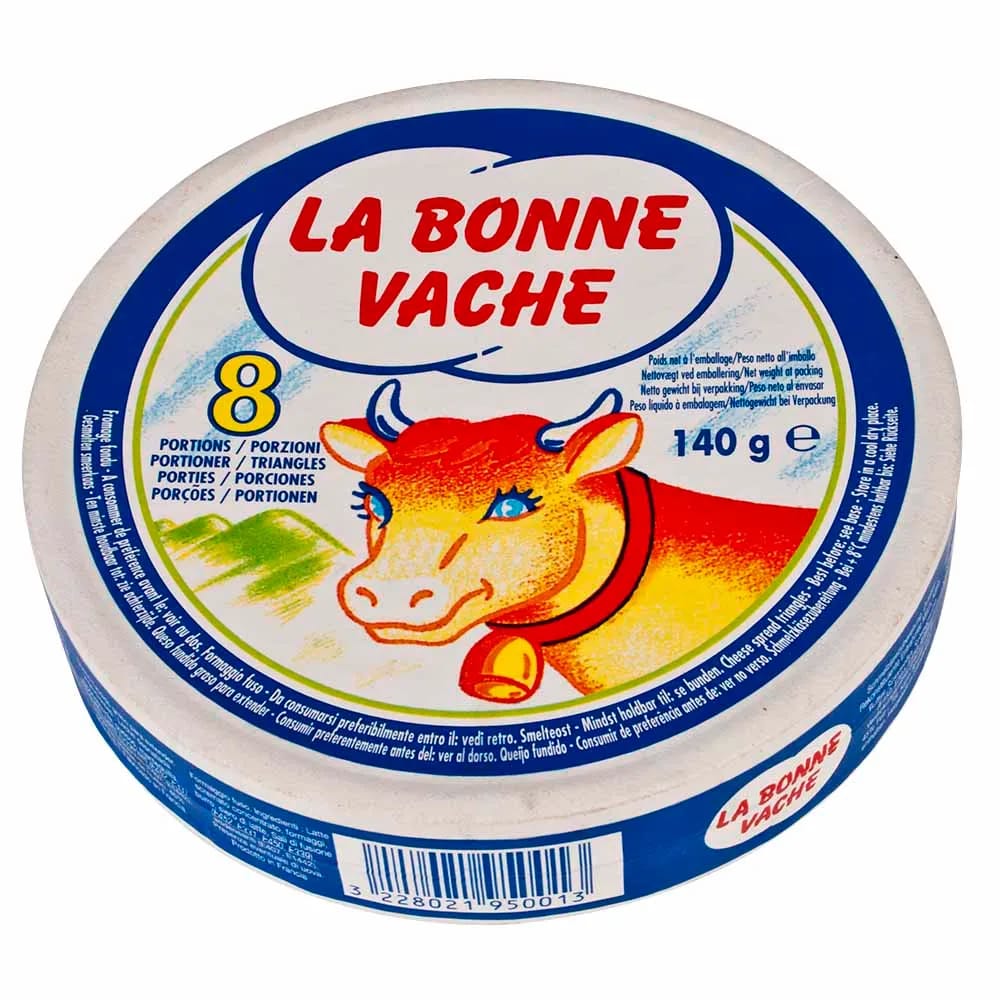 Queso Crema fundido LA BONNE VACHE Paquete 140g