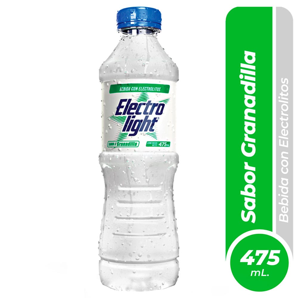 Bebida rehidratante ELECTROLIGHT Granadilla Botella 475Ml