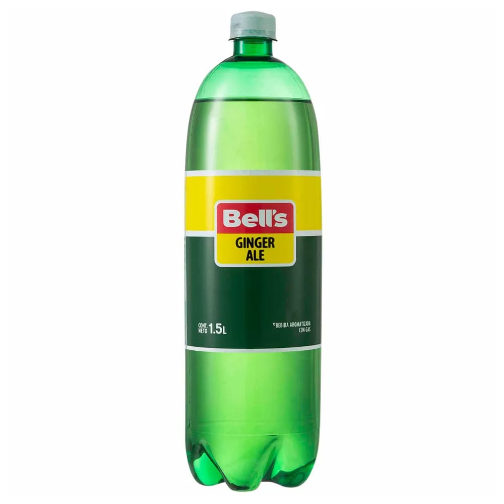Bebida Aromatizada con Gas BELL'S Ginger Ale Botella 1.5L