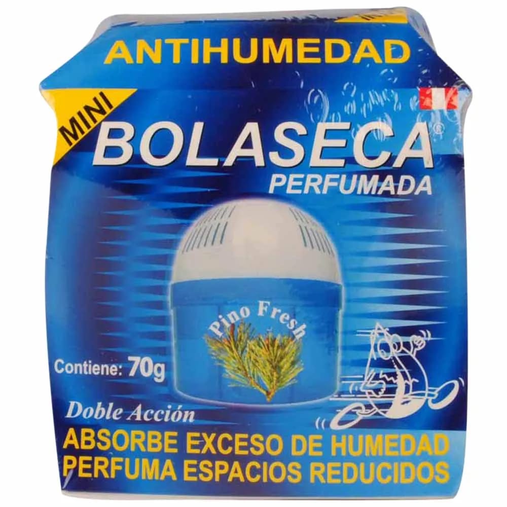 Deshumedecedor BOLASECA Mini Pino Fresh Caja 70g
