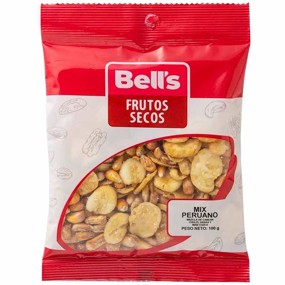 Piqueo BELL'S Mix Peruano Bolsa 100g