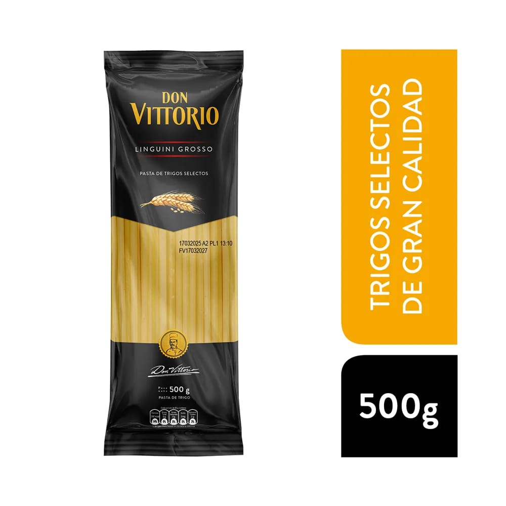 Fideos DON VITTORIO Linguini Grosso Bolsa 500g