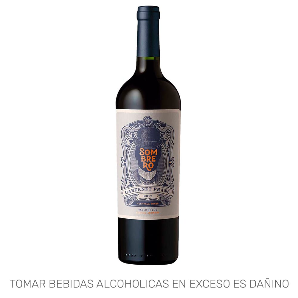 Vino Tinto SOMBRERO Cabernet Sauvignon Botella 750ml