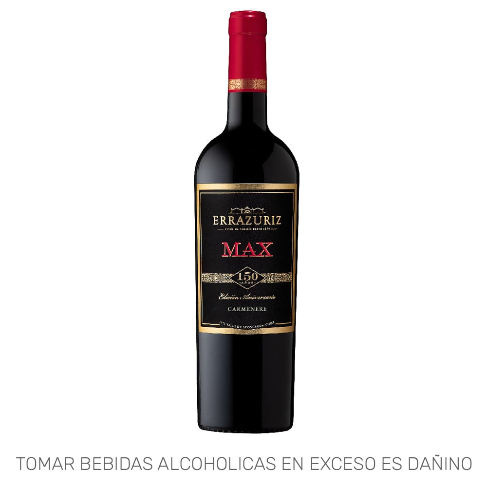 Vino ERRAZURIZ Max Reserva Carmenere Botella 750ml