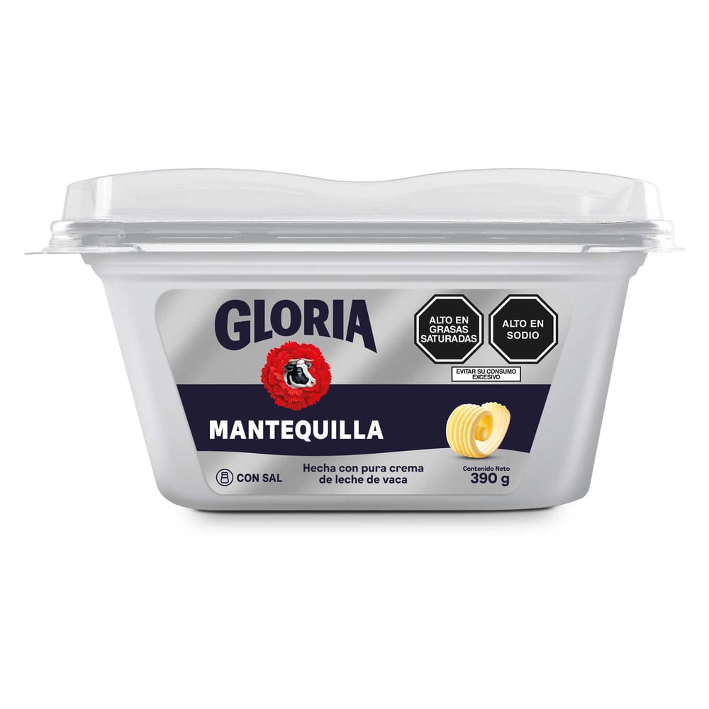 Mantequilla GLORIA Pote 390g