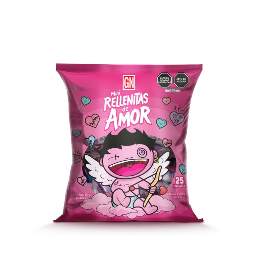 Mini Rellenitas de Amor GN Bolsa 300g
