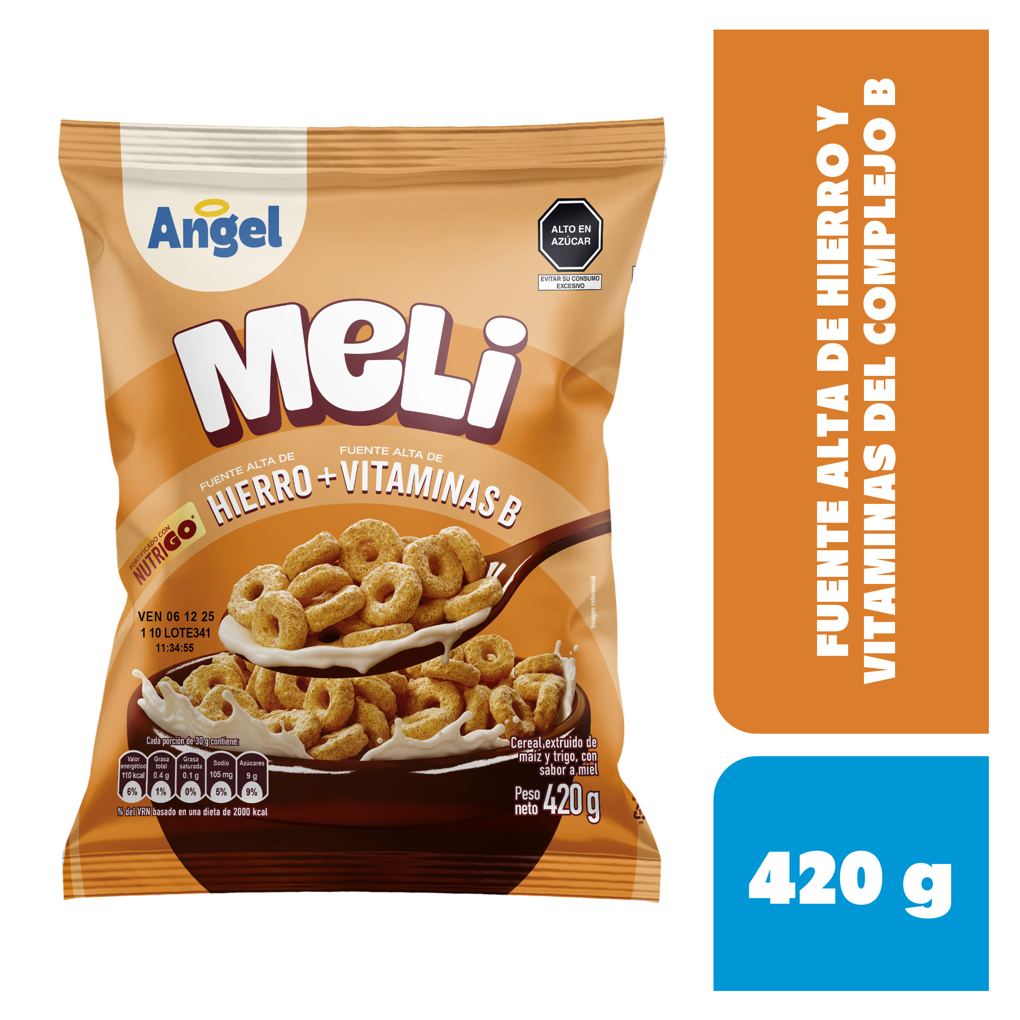 Cereal ANGEL Meli Bolsa 420g