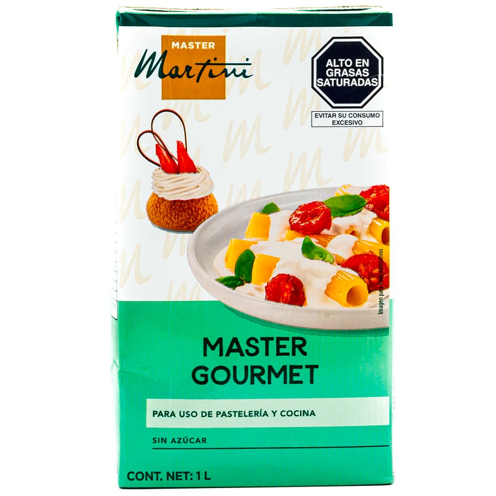 Crema Vegetal MASTER GOURMET Caja 1L