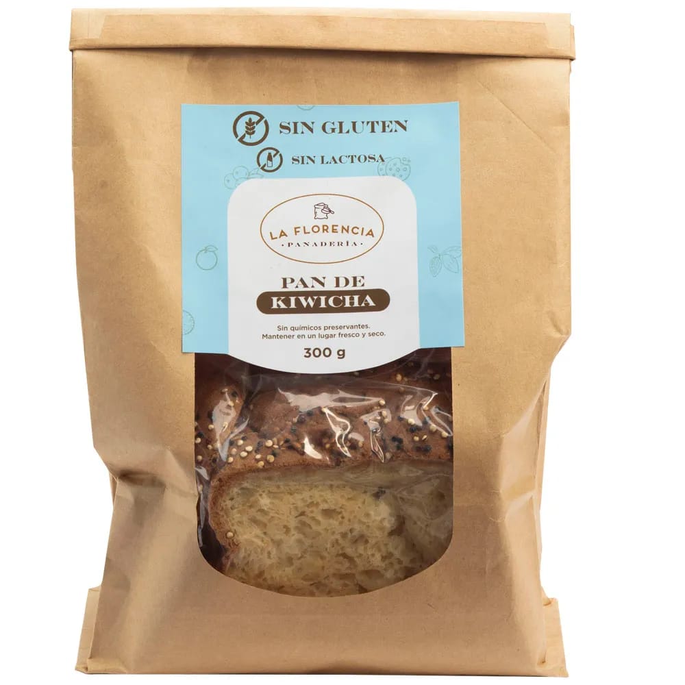 Pan de Kiwicha sin Gluten LA FLORENCIA Bolsa 300g