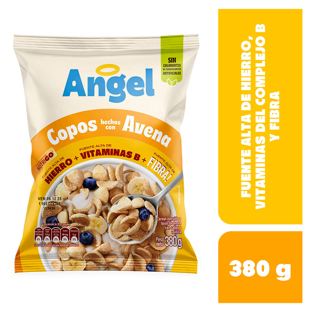 Cereal con Avena ANGEL Blíster 380g