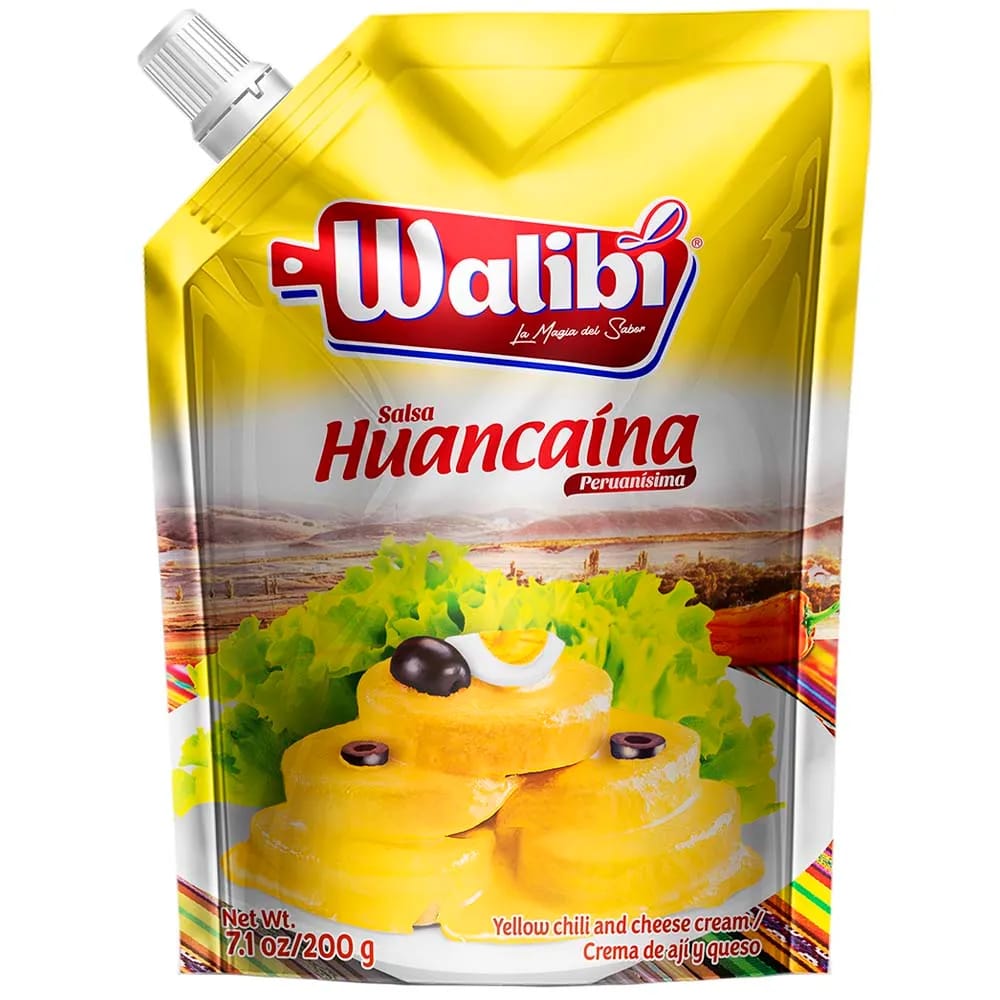 Salsa Huancaína WALIBI Doypack 200g