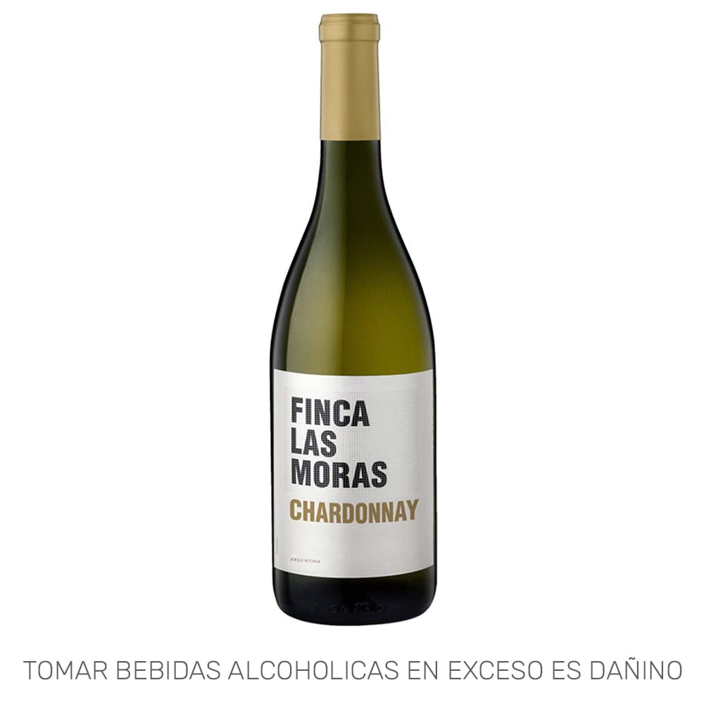 Vino Finca LAS MORAS Chardonnay Botella 750ml