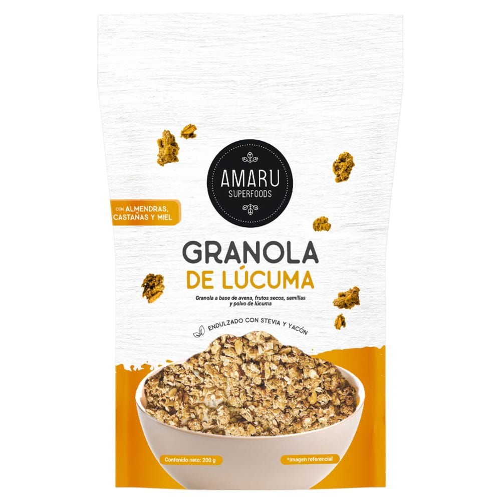Granola de Lúcuma AMARU FOODS Doypack 200g