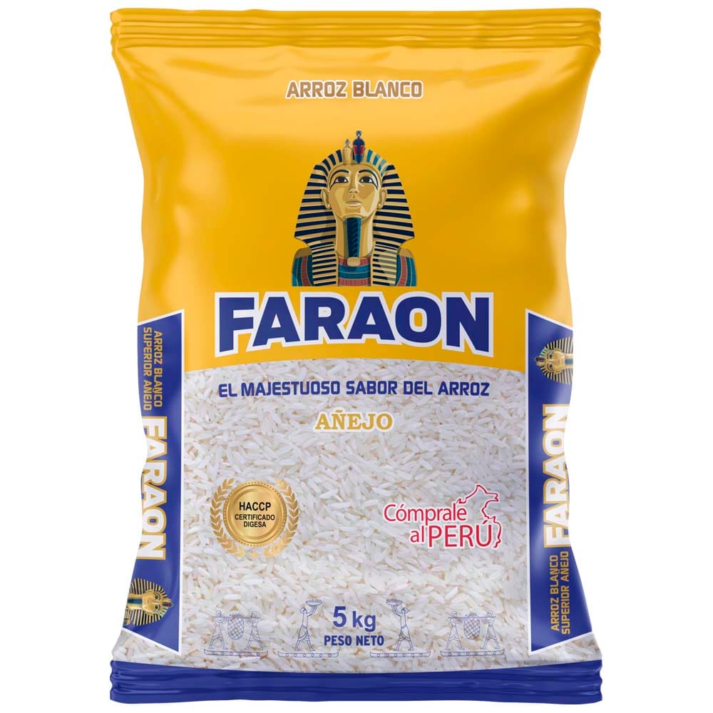 Arroz FARAON Añejo Amarillo G3 Bolsa 5kg