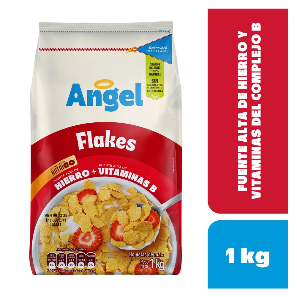 Cereal ÁNGEL Flakes Bolsa 1Kg