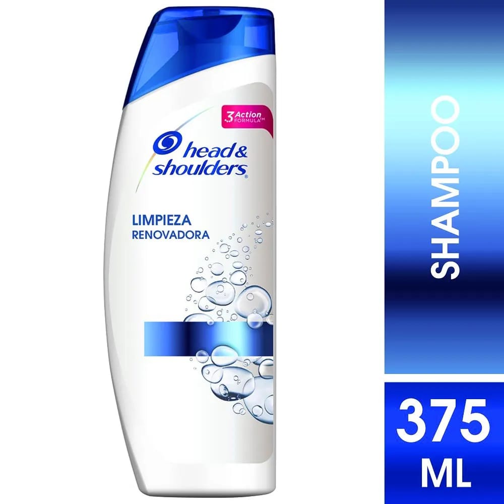 Shampoo H&S Limpieza Renovadora Frasco 375ml