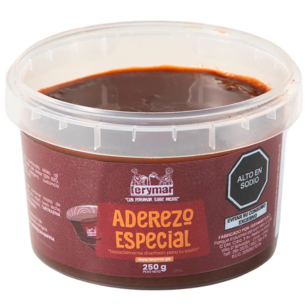 Ají Especial FERYMAR Envase 250g