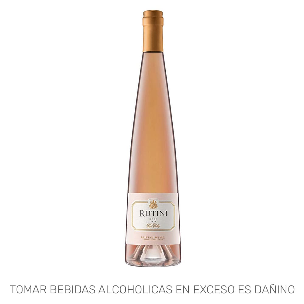 Vino Rosé RUTINI Malbec Botella 750ml
