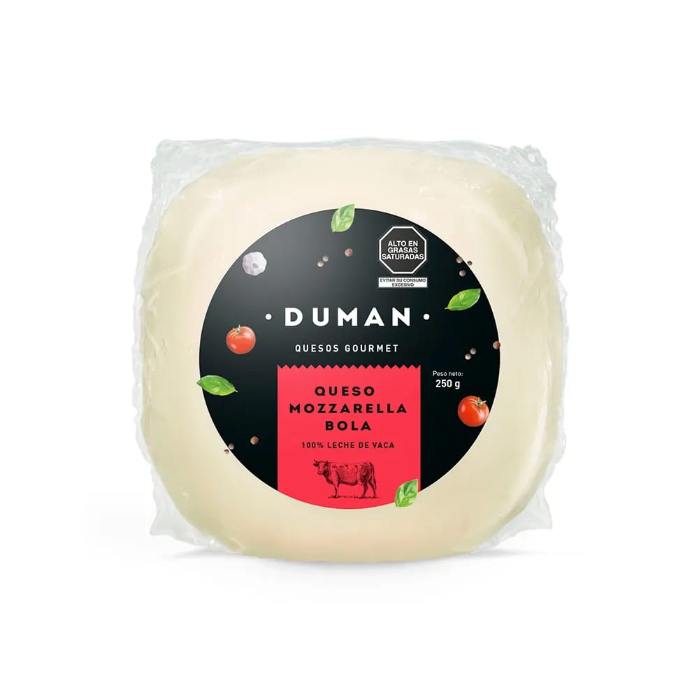 Queso Mozzarella en Bola DUMAN Paquete 240g