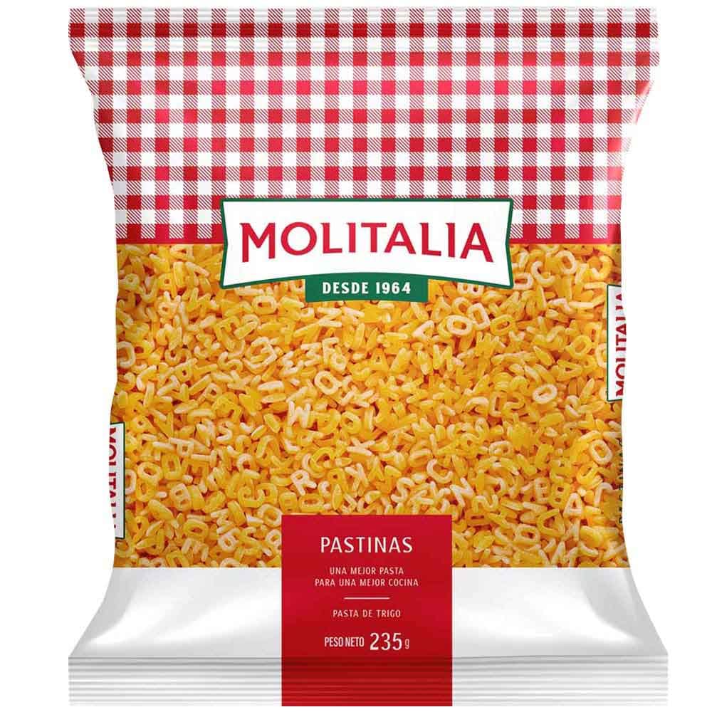 Fideos de Letras MOLITALIA Bolsa 235g
