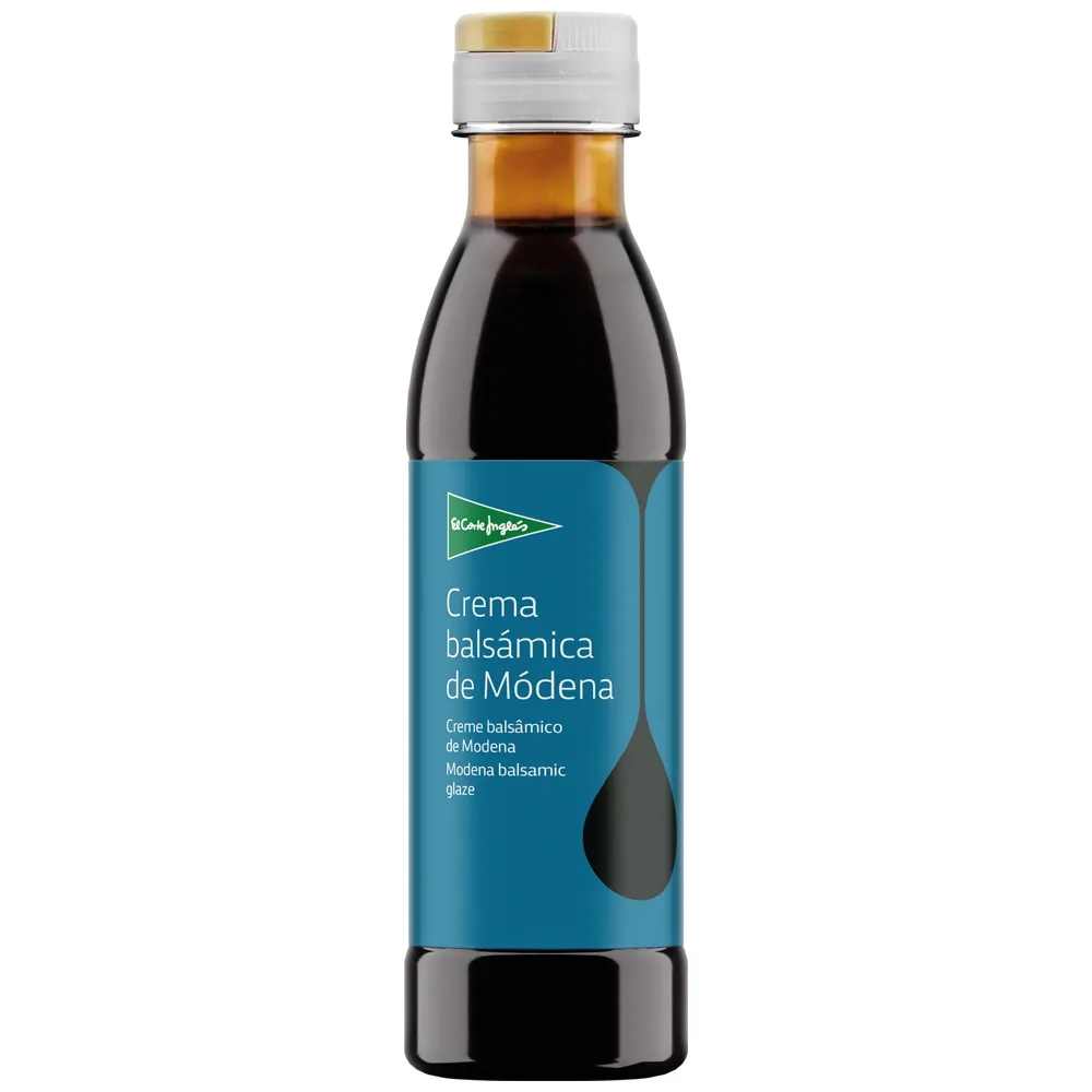 Crema de Vinagre Balsámico EL CORTE INGLÉS Botella 250ml