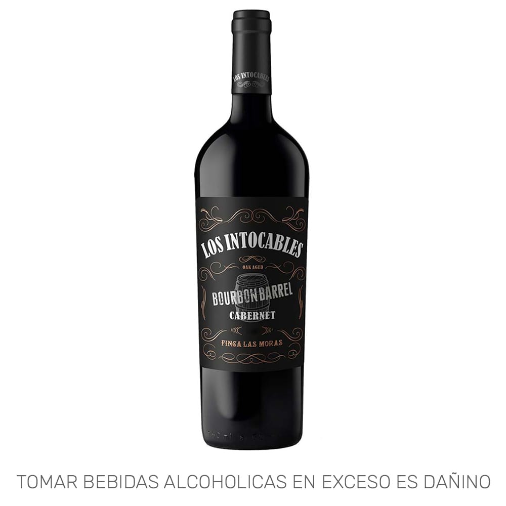 Vino Tinto LOS INTOCABLES Cabernet Botella 750ml