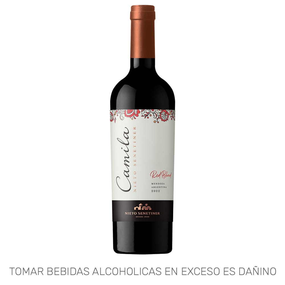 Vino Tinto NIETO SENETINER Camila Red Blend Botella 750ml
