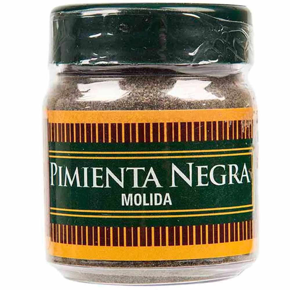 Pimienta Negra Molida 4 ESTACIONES Frasco 35g
