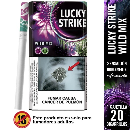 Cigarro LUCKY STRIKE Wild Mix Slim Caja 20un