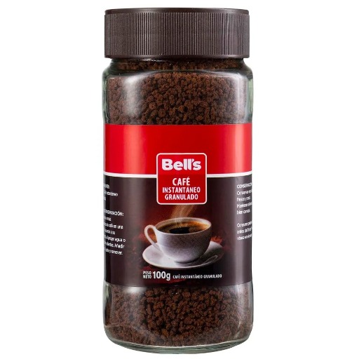 Café Instantáneo Granulado BELL'S Frasco 100g