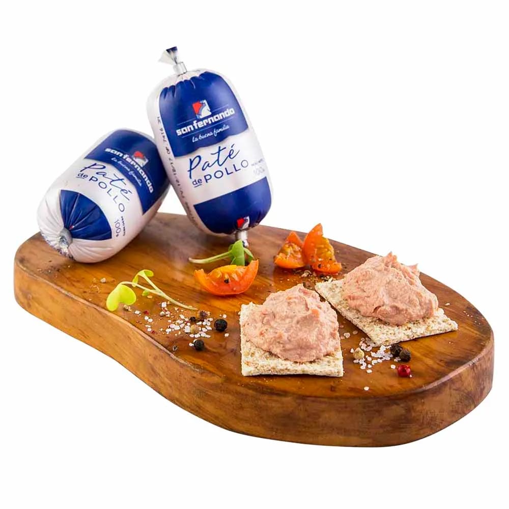Paté de Pollo SAN FERNANDO Paquete 100g