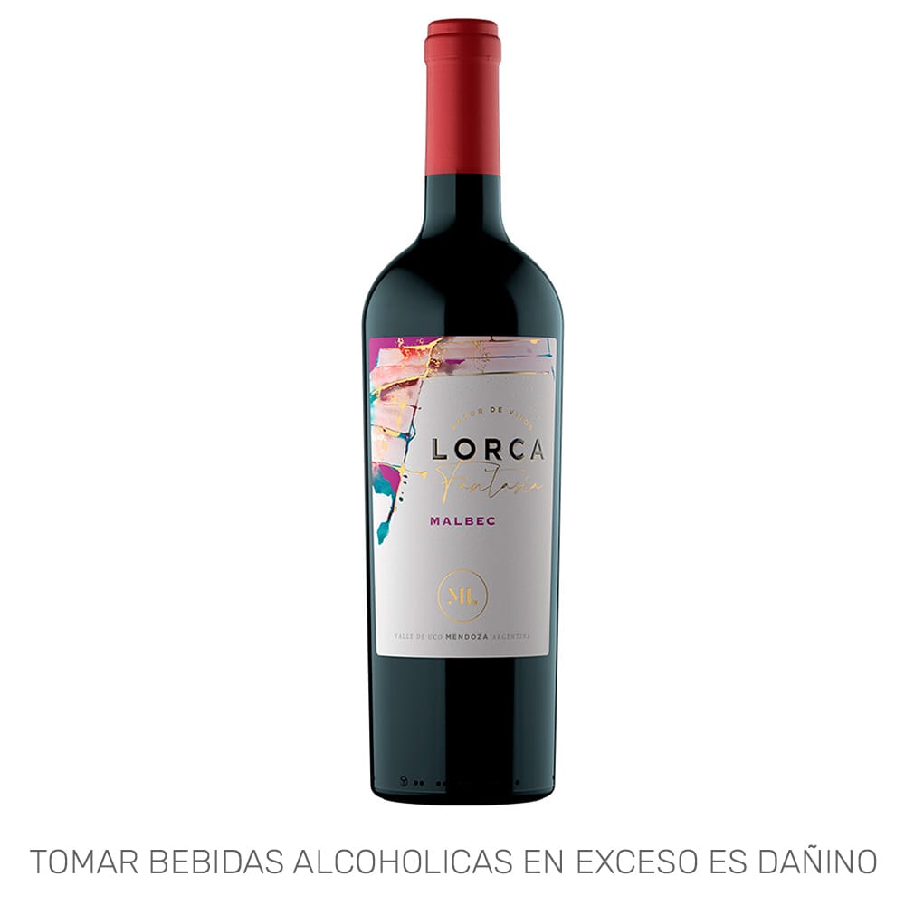 Vino Tinto MAURICIO LORCA Fantasía Malbec Botella 750ml
