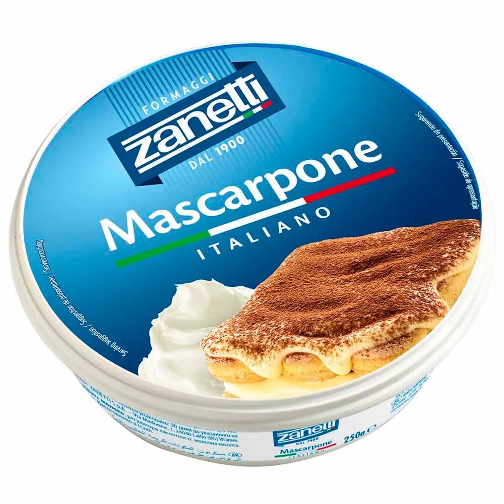 Quesos Mascarpone ZANETTI Pote 250g