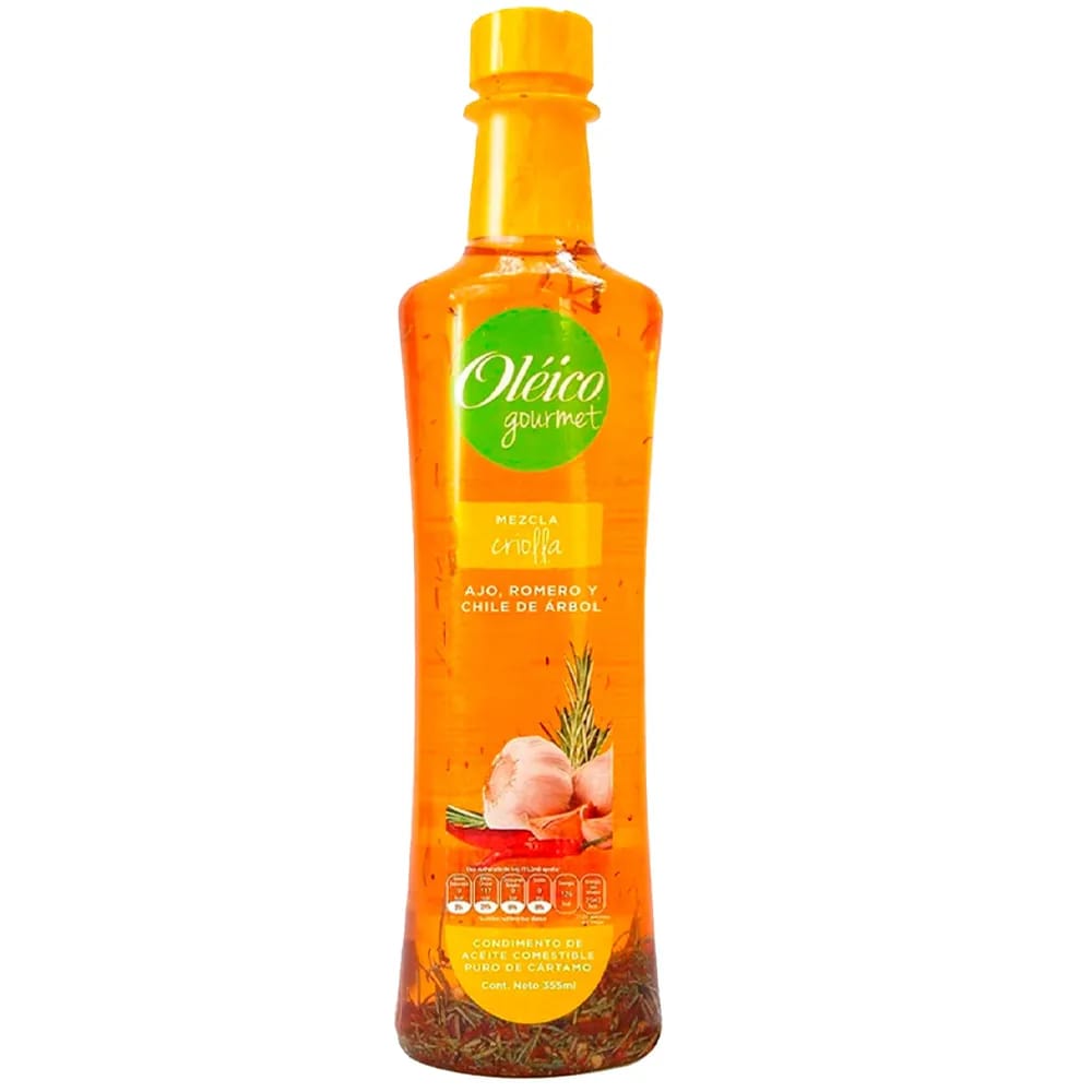 Aceite Gourmet Criollo OLEICO Botella 355ml
