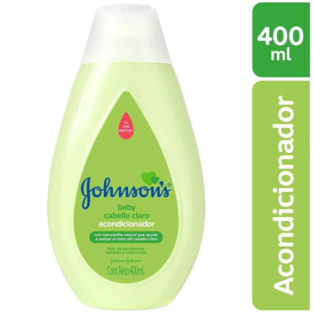 Acondicionador para Bebé JOHNSON'S BABY Manzanilla Frasco 400ml