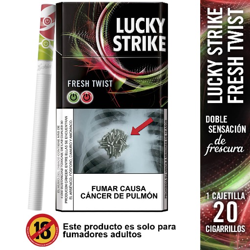 Cigarro LUCKY STRIKE Fresh Twist Caja 20un