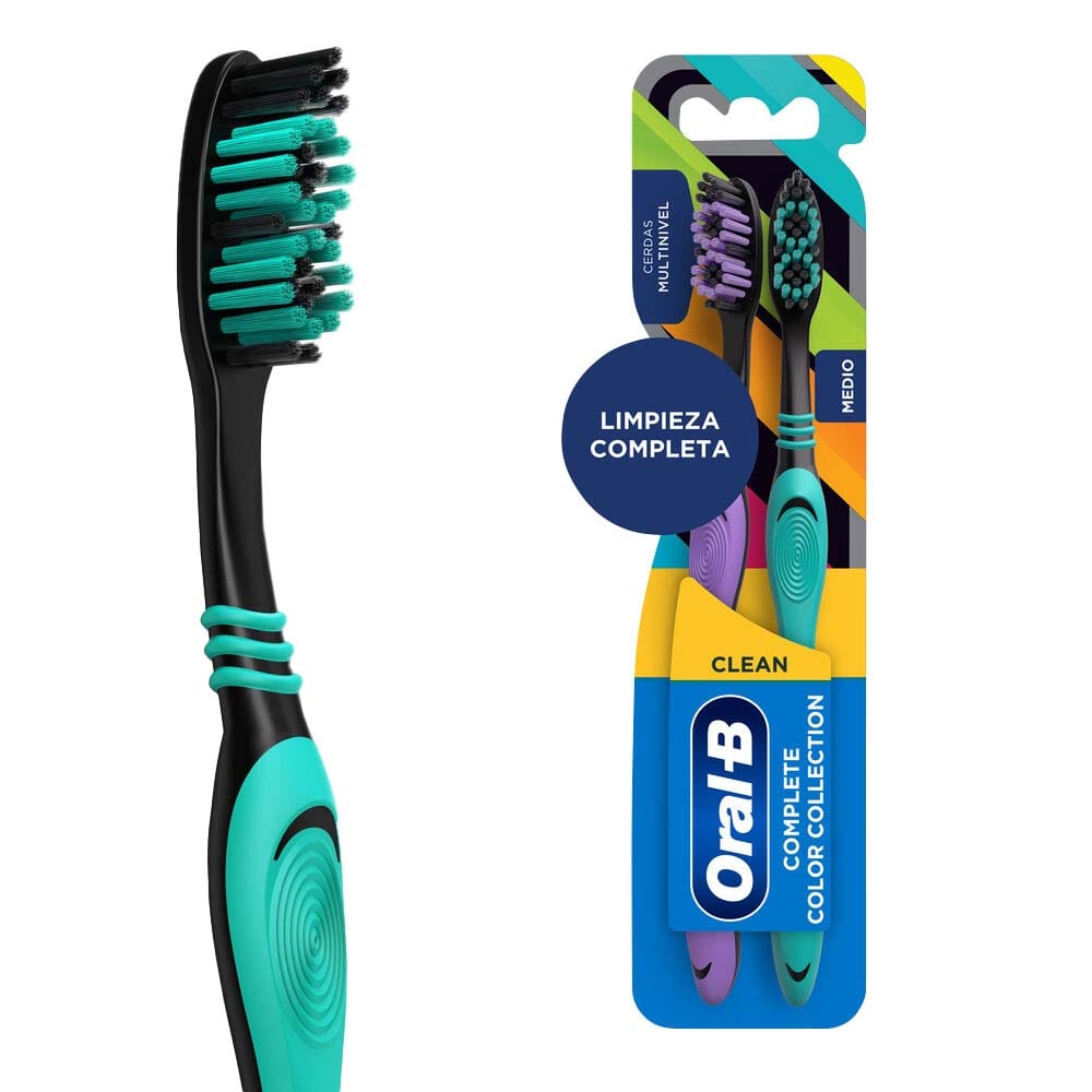 Cepillo Dental ORAL B Complete Color Blister 2un