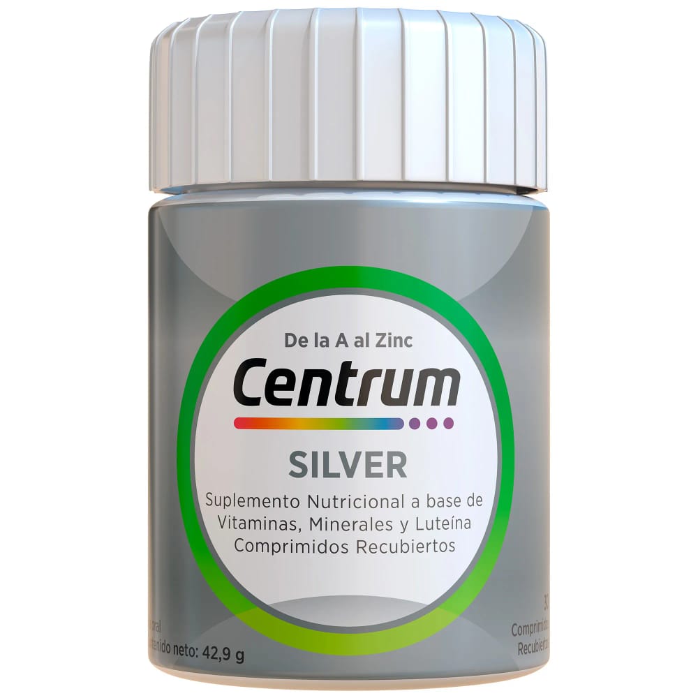Suplemento CENTRUM Multivitáminico Silver 30un
