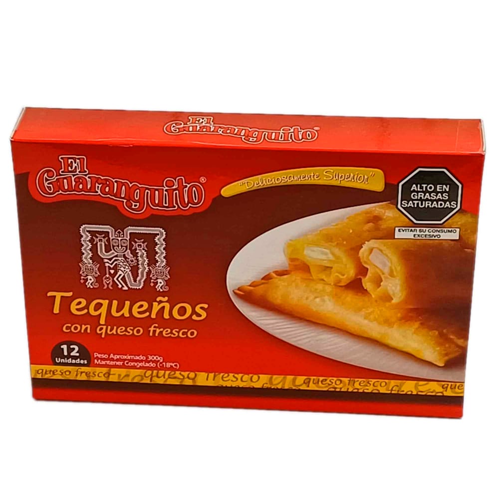 Tequeños de Queso Fresco EL GUARANGUITO Paquete 12un
