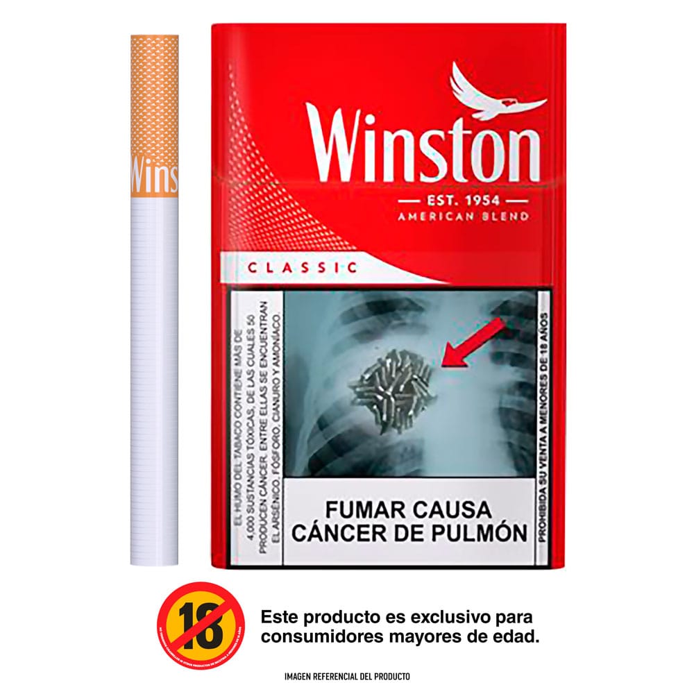 Cigarros WINSTON Red Caja 20Un