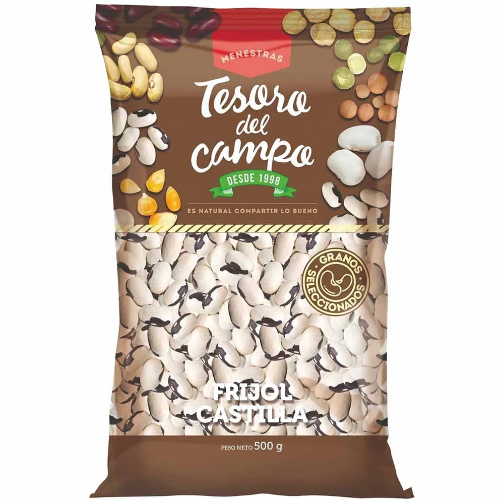 Frijol Castilla TESORO DEL CAMPO Bolsa 500g