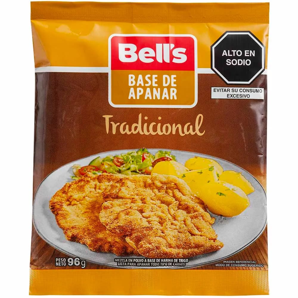 Base de Apanar Tradicional BELL'S Bolsa 96g