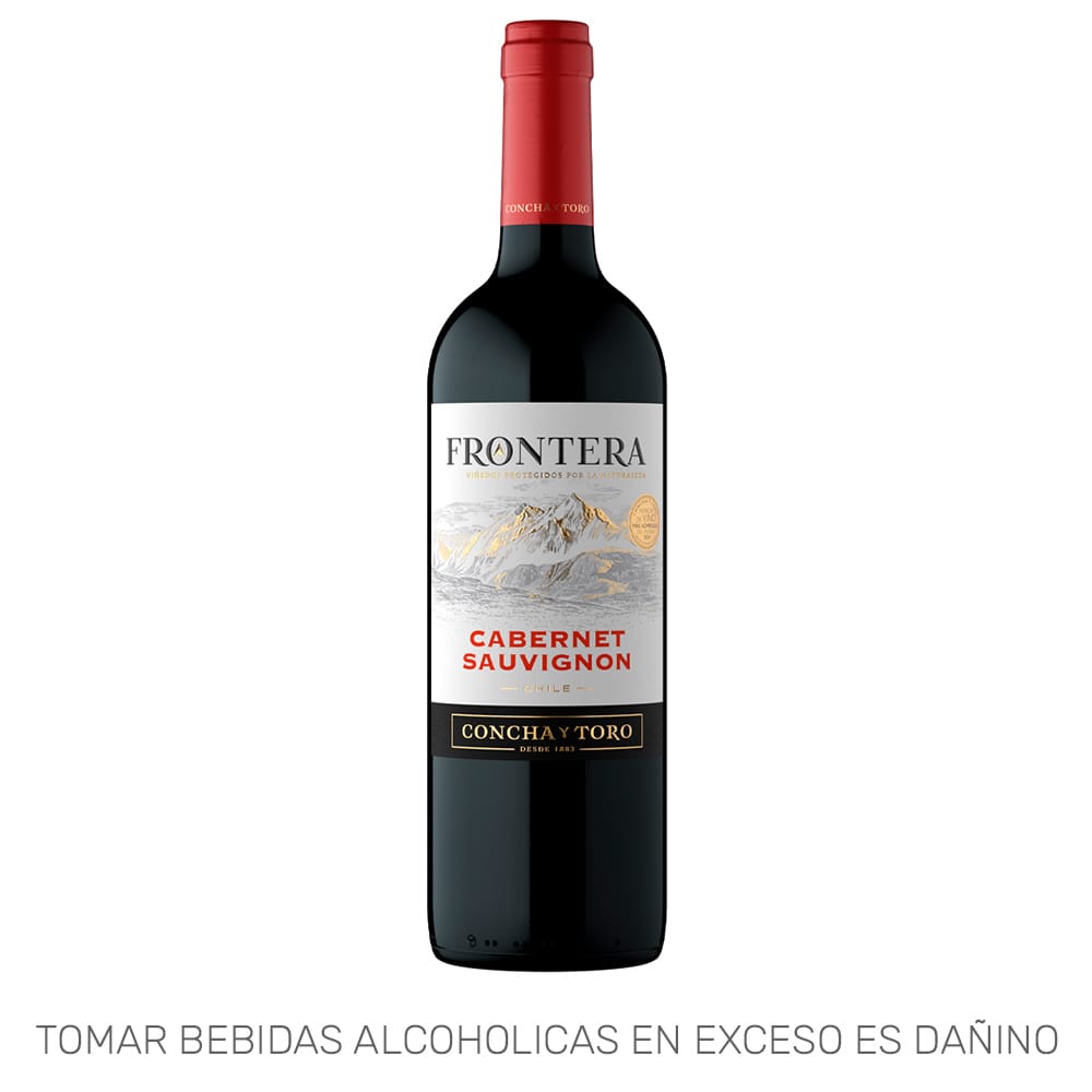 Vino FRONTERA Cabernet Sauvignon Botella 750ml