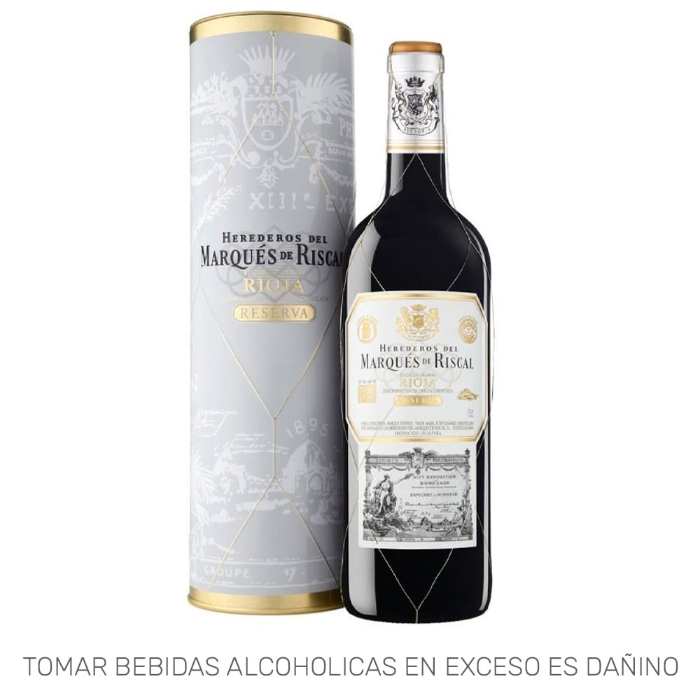 Vino Tinto MARQUÉS DE RISCAL Reserva Botella 750ml + Lata