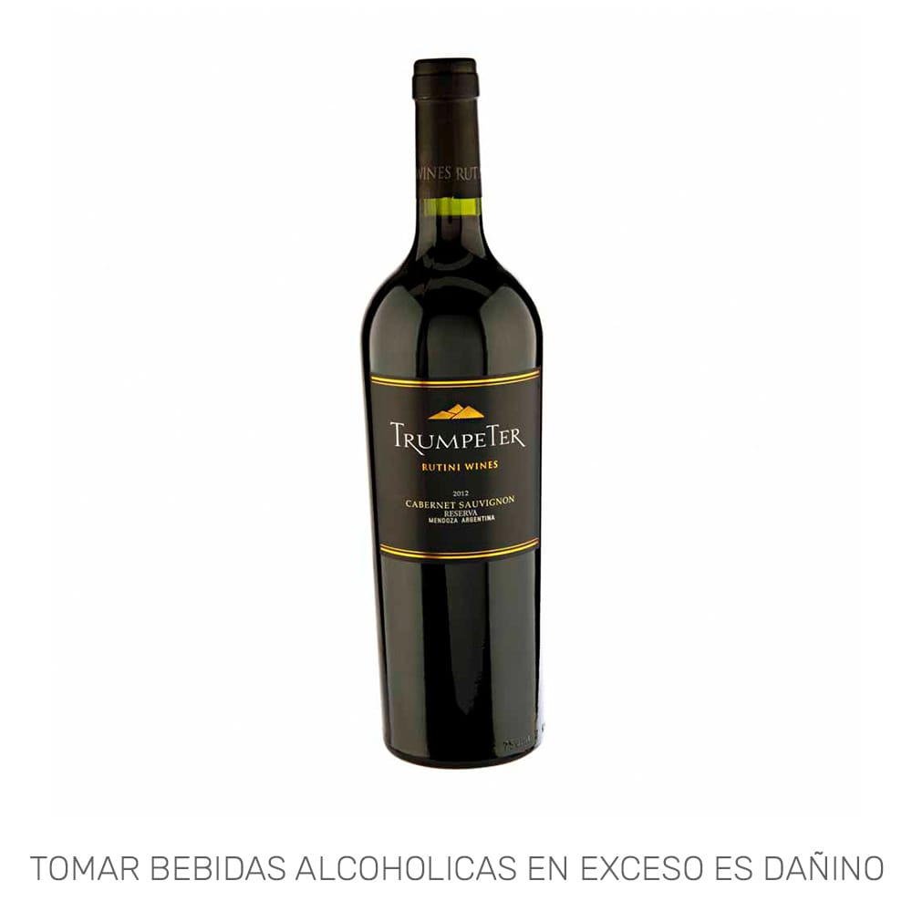 Vino Tinto Cabernet Sauvignon TRUMPETER Clásico Botella 750ml